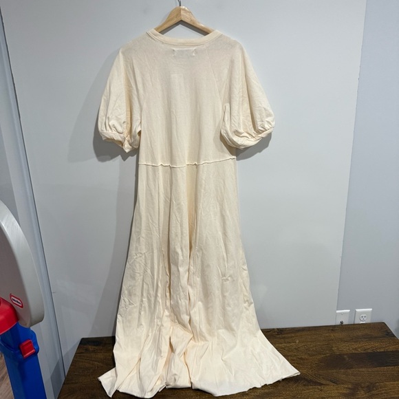 NWT Free People Beach Brentwood Maxi Dress in Nilla Cream - Picture 7 of 11